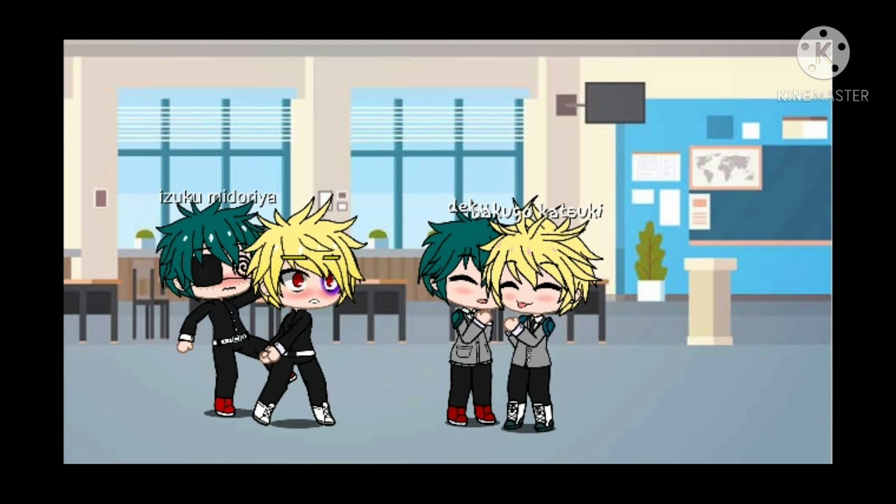 Deku y bakogu van al pasado