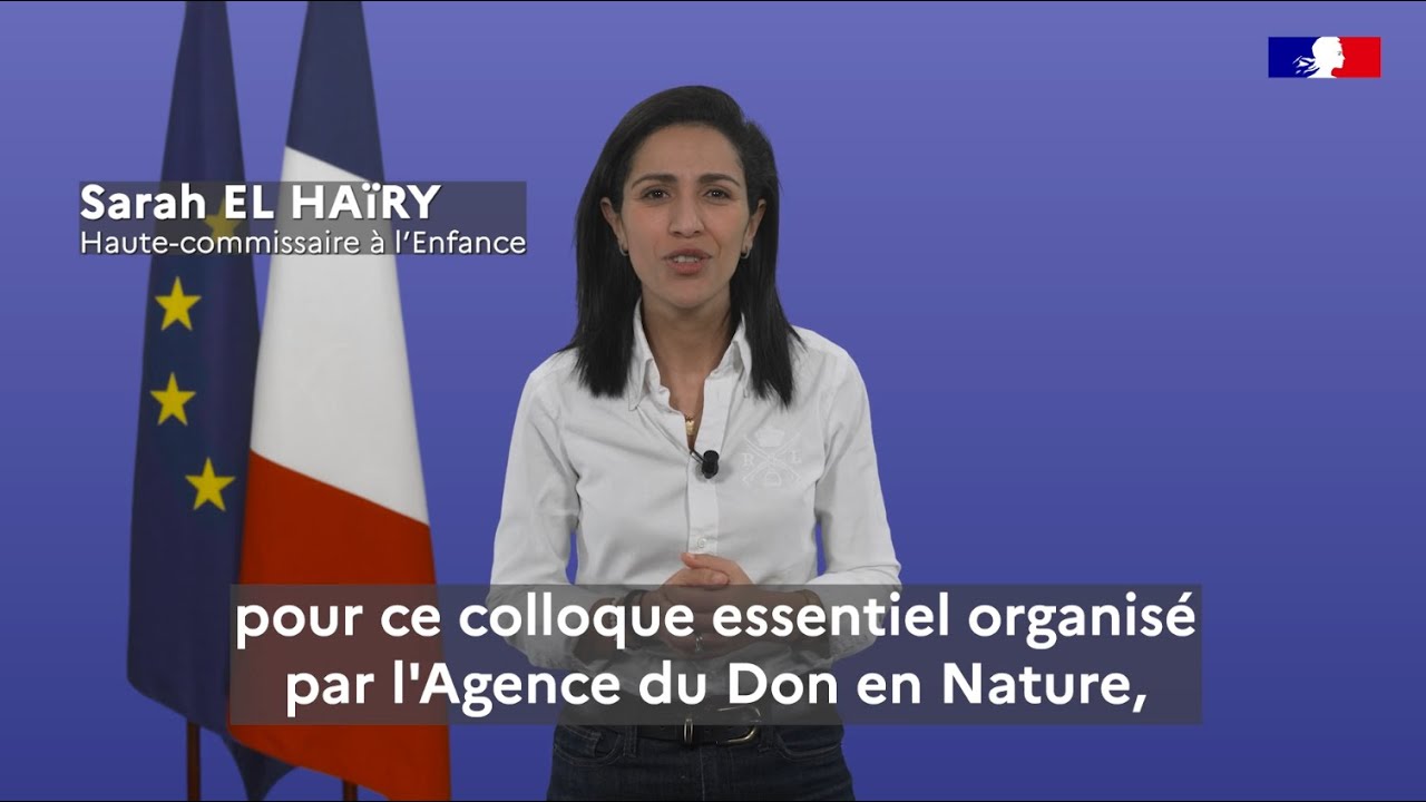 Message de Sarah El Haïry, Haute-commissaire à l'Enfance