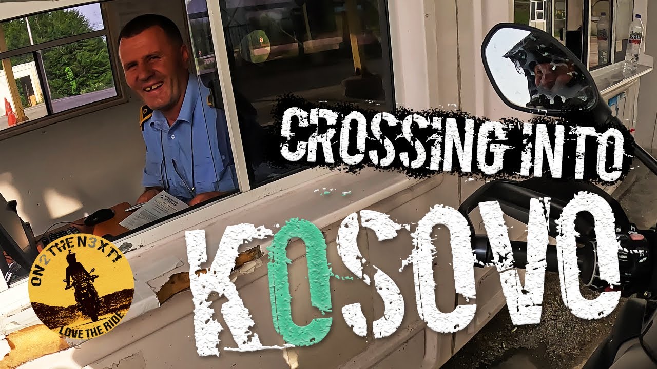 [S2E16] I meet the merriest Border Police in Kosovo / ON 2 THE N3XT! riding Kosovo on motorcycle 🇽🇰