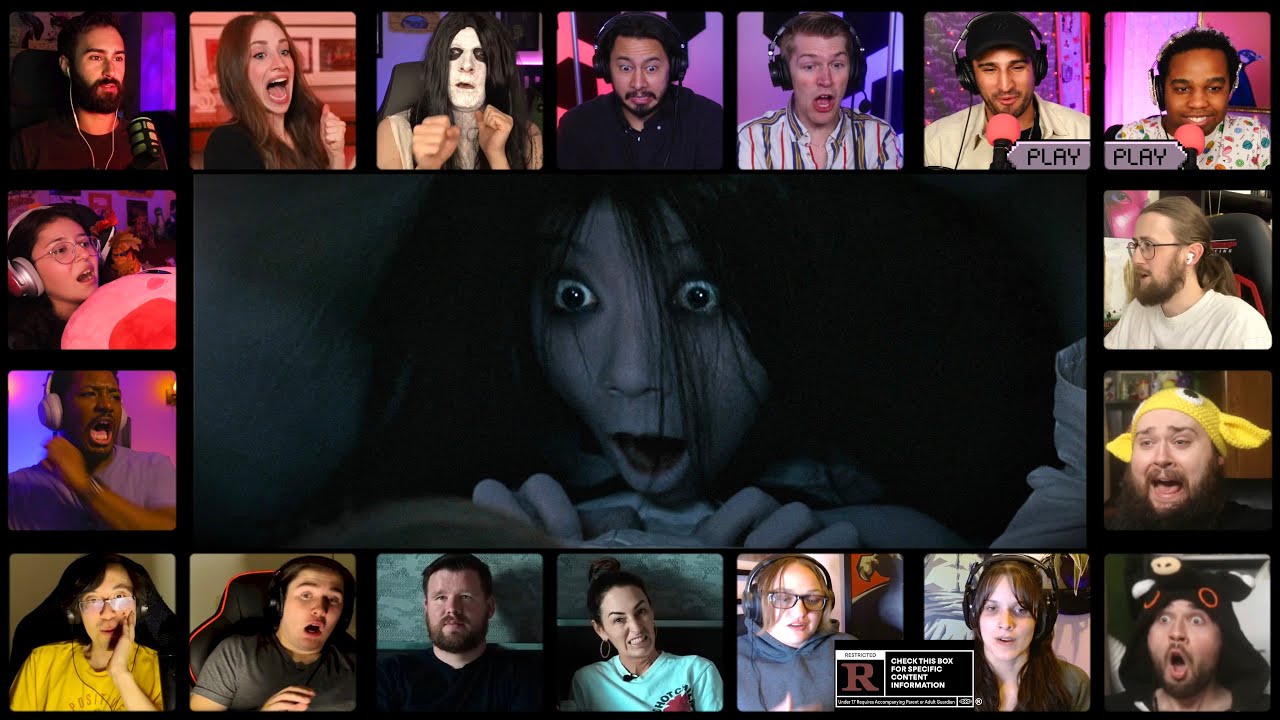 Bed Scene | | THE GRUDGE (2004) * Reaction Mashup