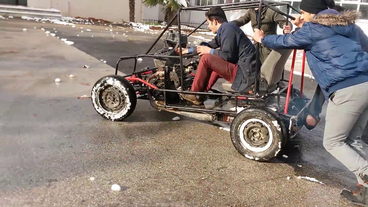 20 Vitesli Mz 251 Buggy le karda DRİFT (İLK KEZ ARABA SÜRÜYORLAR)