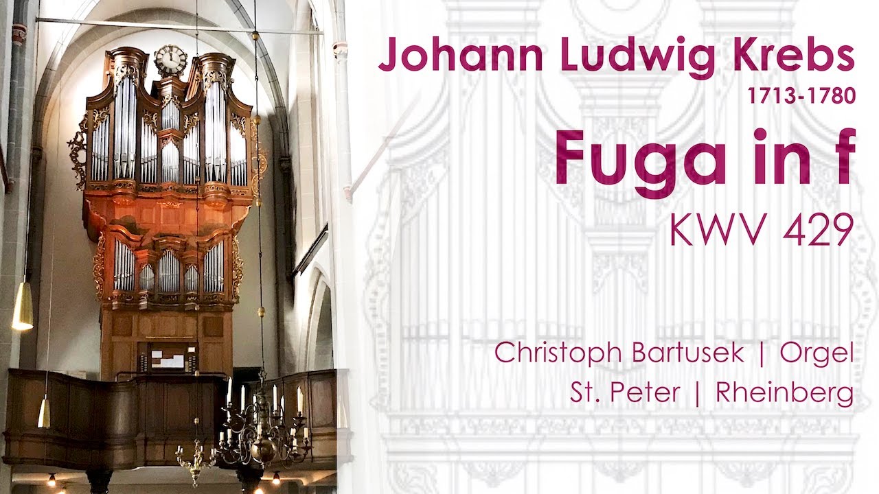 Johann Ludwig Krebs (1513-1780)  |  Fuga in f  |  KWV 429