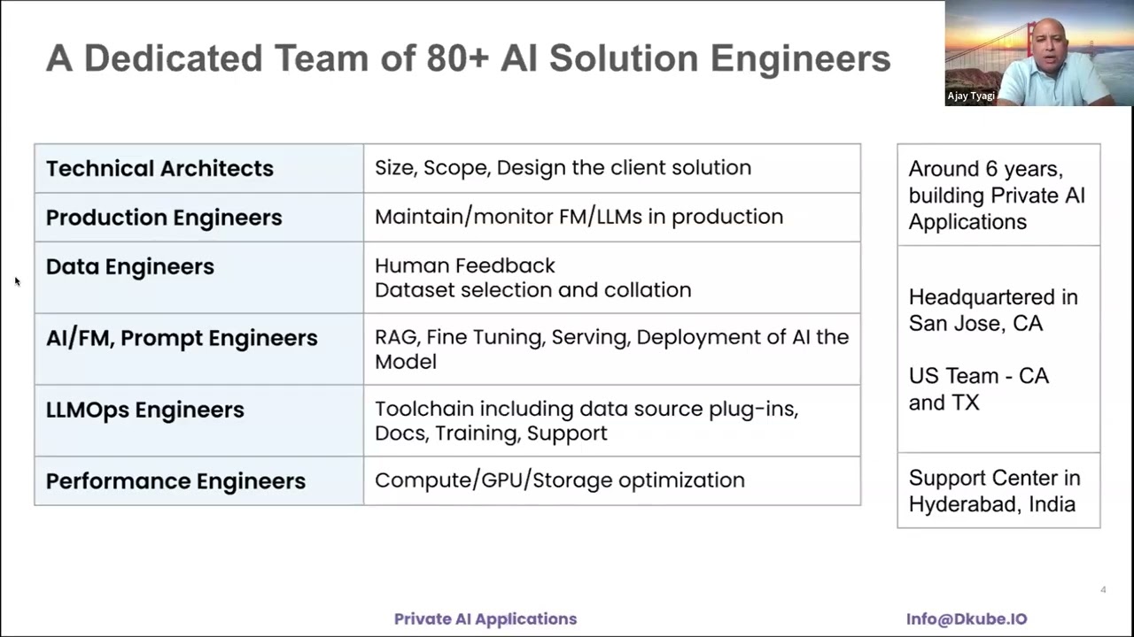 Bringing Private AI Solutions to Life on VMware Cloud Webcast with DKube