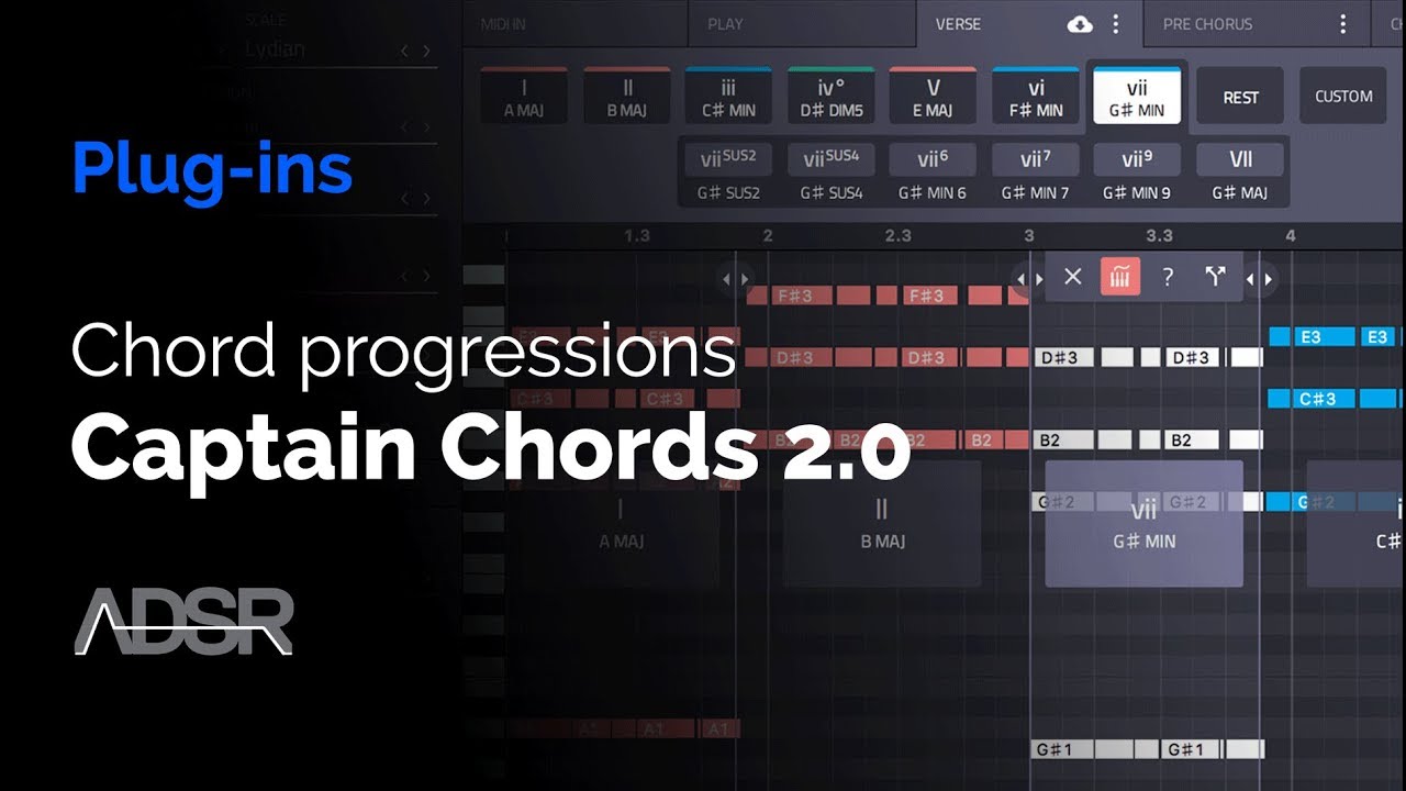 Captain Chords 2.0 - write memorable chords and hooks