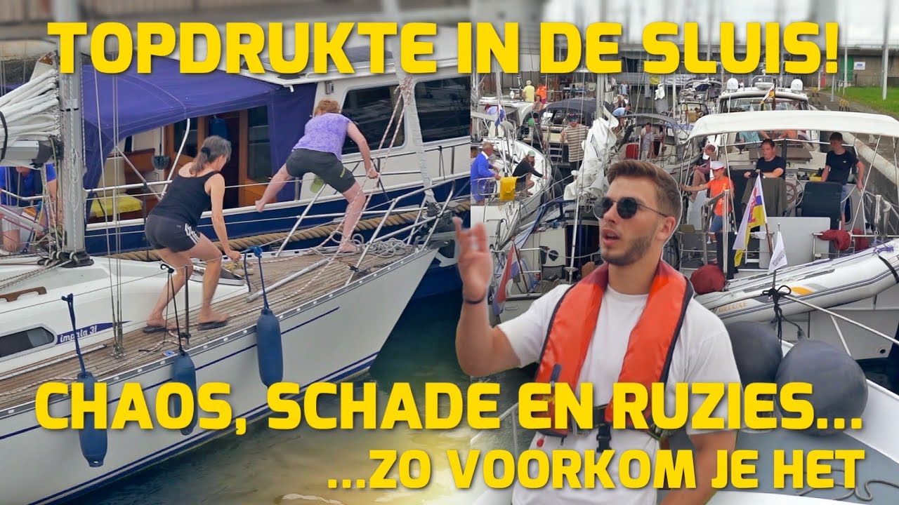 TOPDRUKTE IN DE SLUIS! CHAOS, SCHADE EN RUZIES, ZO VOORKOM JE HET! #267