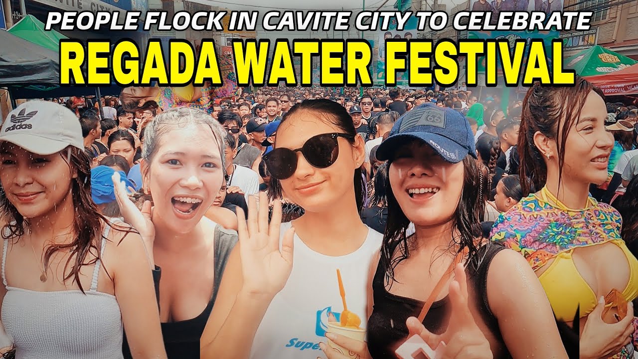 Philippines Biggest Wet & Wild Street Party [[4K]