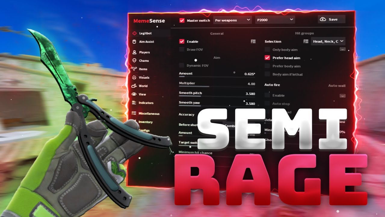 CS2 Legit/Semi-Rage Cheating ft. memesense.gg & @Mikirol #7