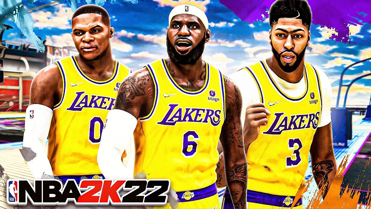 LEBRON JAMES, RUSSELL WESTBROOK, & ANTHONY DAVIS are UNSTOPPABLE on NBA 2K22