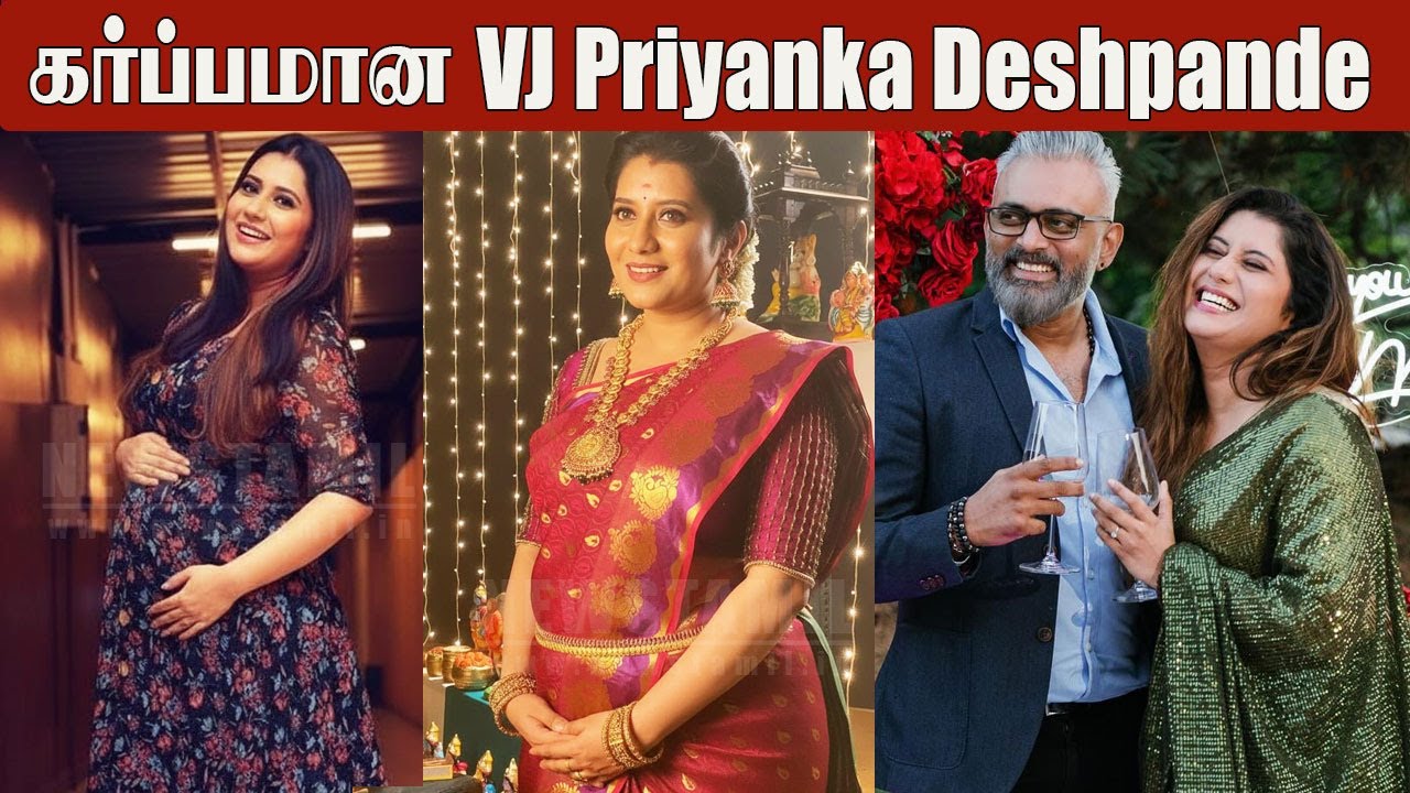 VJ Priyanka Deshpande Pregnant 😍 | Husband Vasi Sachi Emotional Moment | Pregnancy Announcement