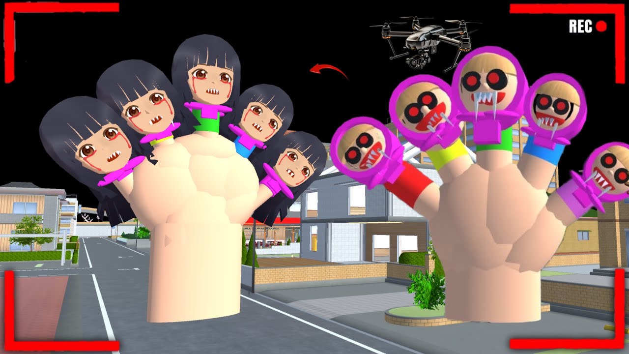 Masha (doll) Appeared infront of Home Girl Again😱| Sakura School Simulator