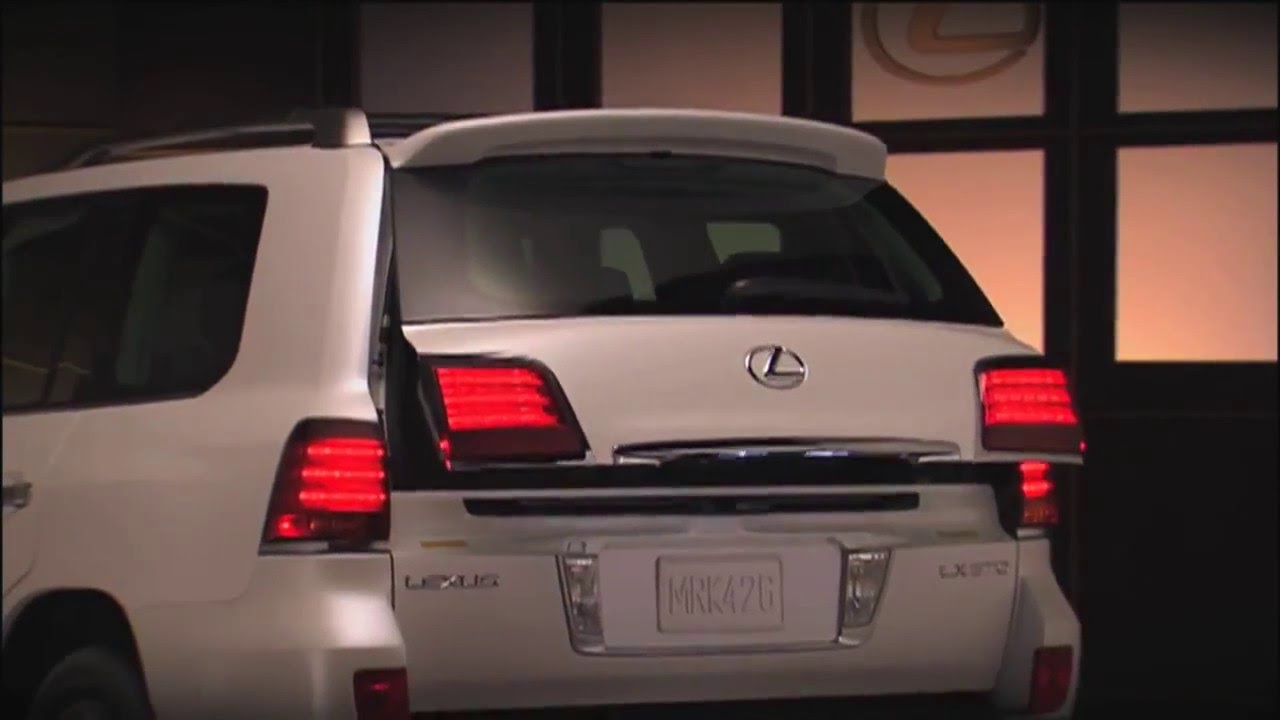 Rear Liftgate on the Lexus LX
