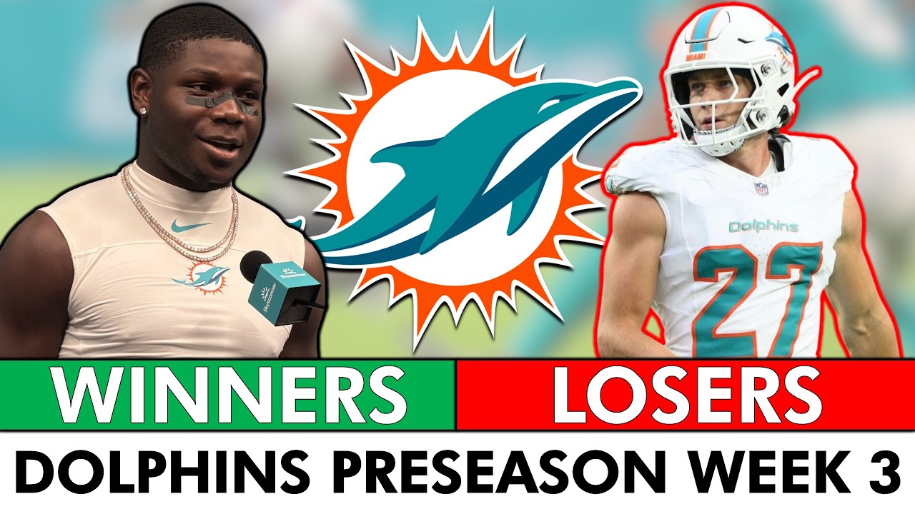 Miami Dolphins Winners & Losers From NFL Preseason Week 3 vs. Falcons