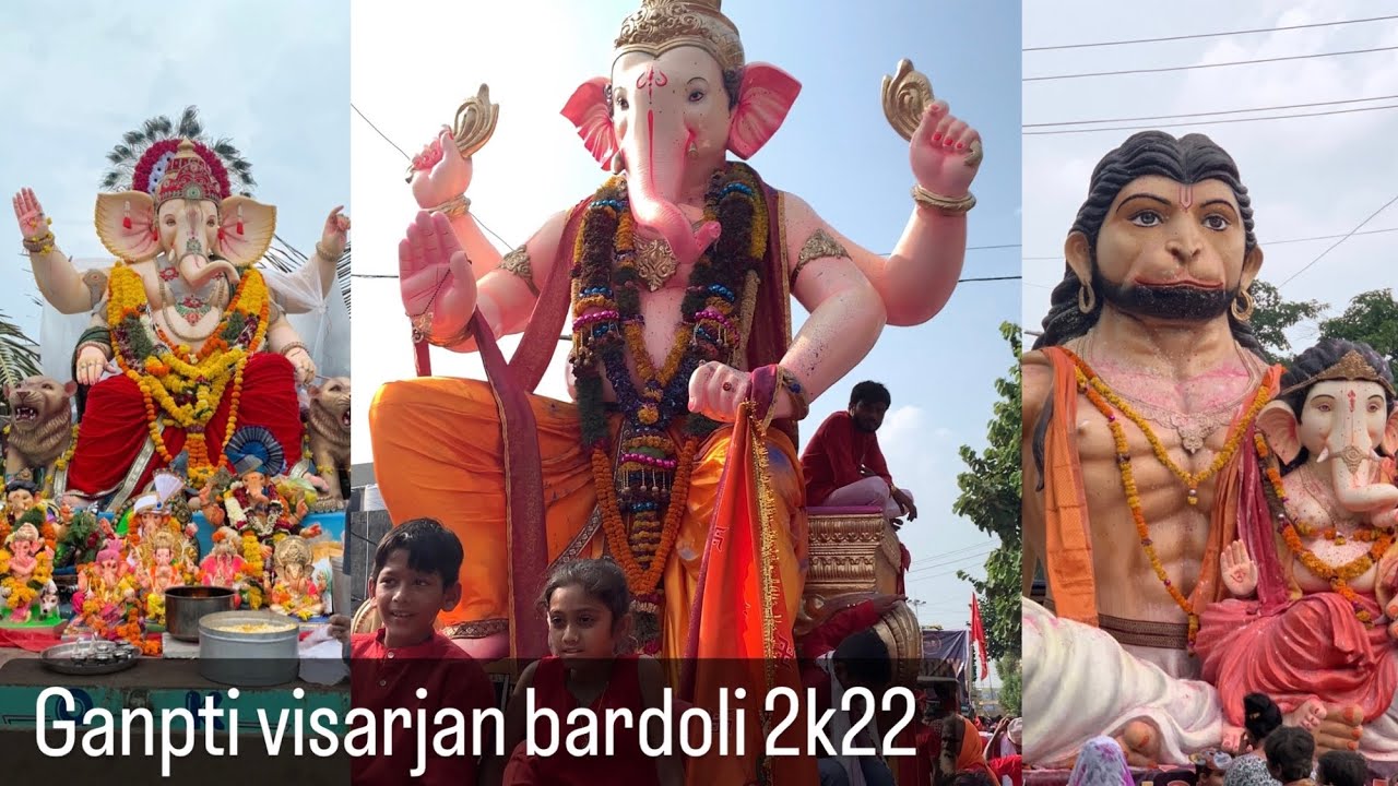 Ganpti visarjan bardoli 2022 #bardoli #ganesh #ganpti visarjan #ganpati #harsh Patel vlogs