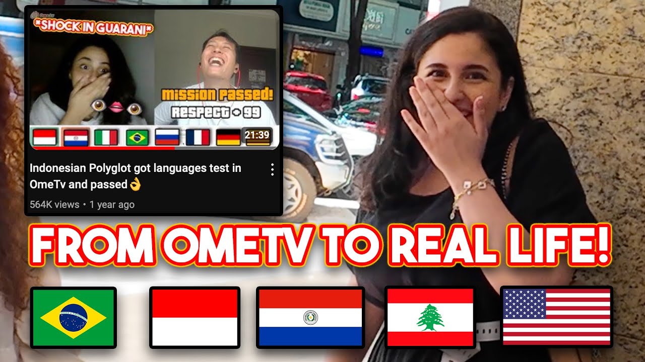 Я пришел на встречу с девушкой, с которой познакомился на OmeTv год назад! 🇧🇷