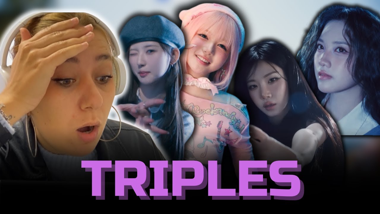 tripleS msnz 'Fly up' + 'Cameo Love' + 'Bubble Gum Girl' + 'Q&A' MVs | REACTION