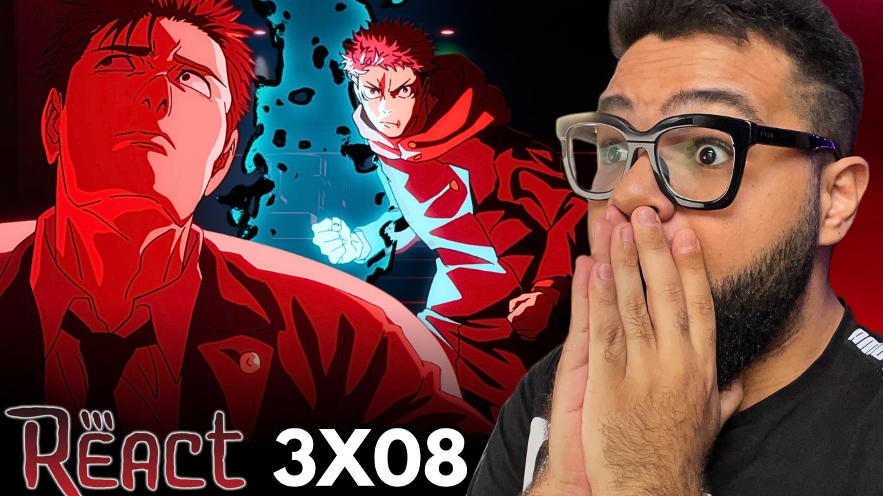 EXISTE JUSTIÇA? ITADORI VAI AMASSAR! JUJUTSU KAISEN Episódio 8 Temporada 3 REACT