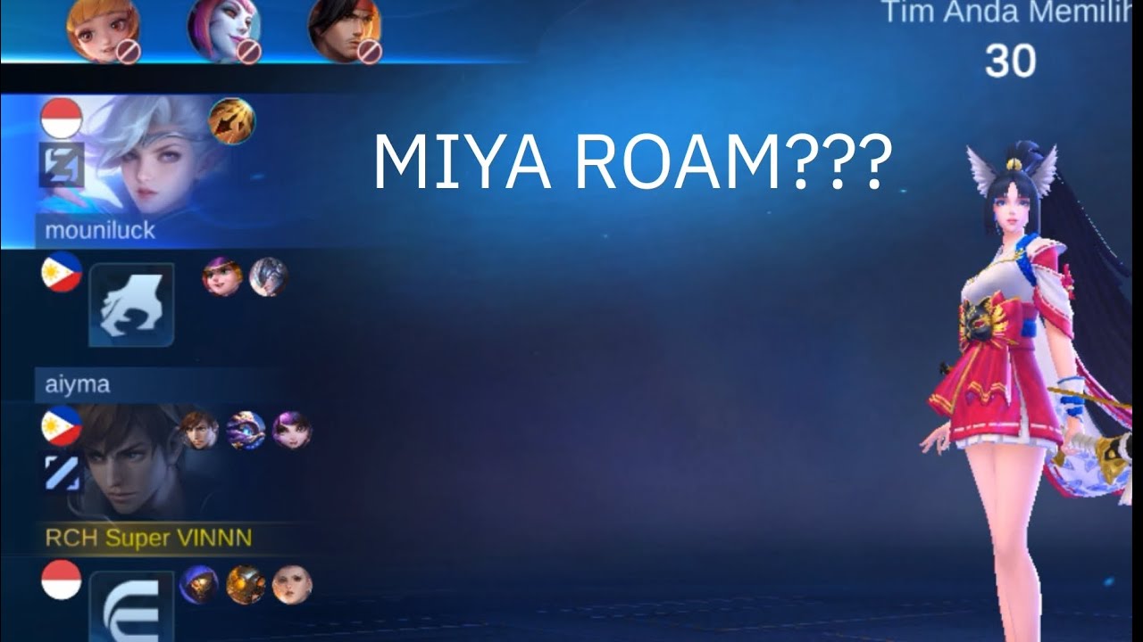 PLEASE DON'T LET MIYA PLAY ROAM IN THE CURRENT PATCH! 😭 PLAYING ON REALME 6 💀