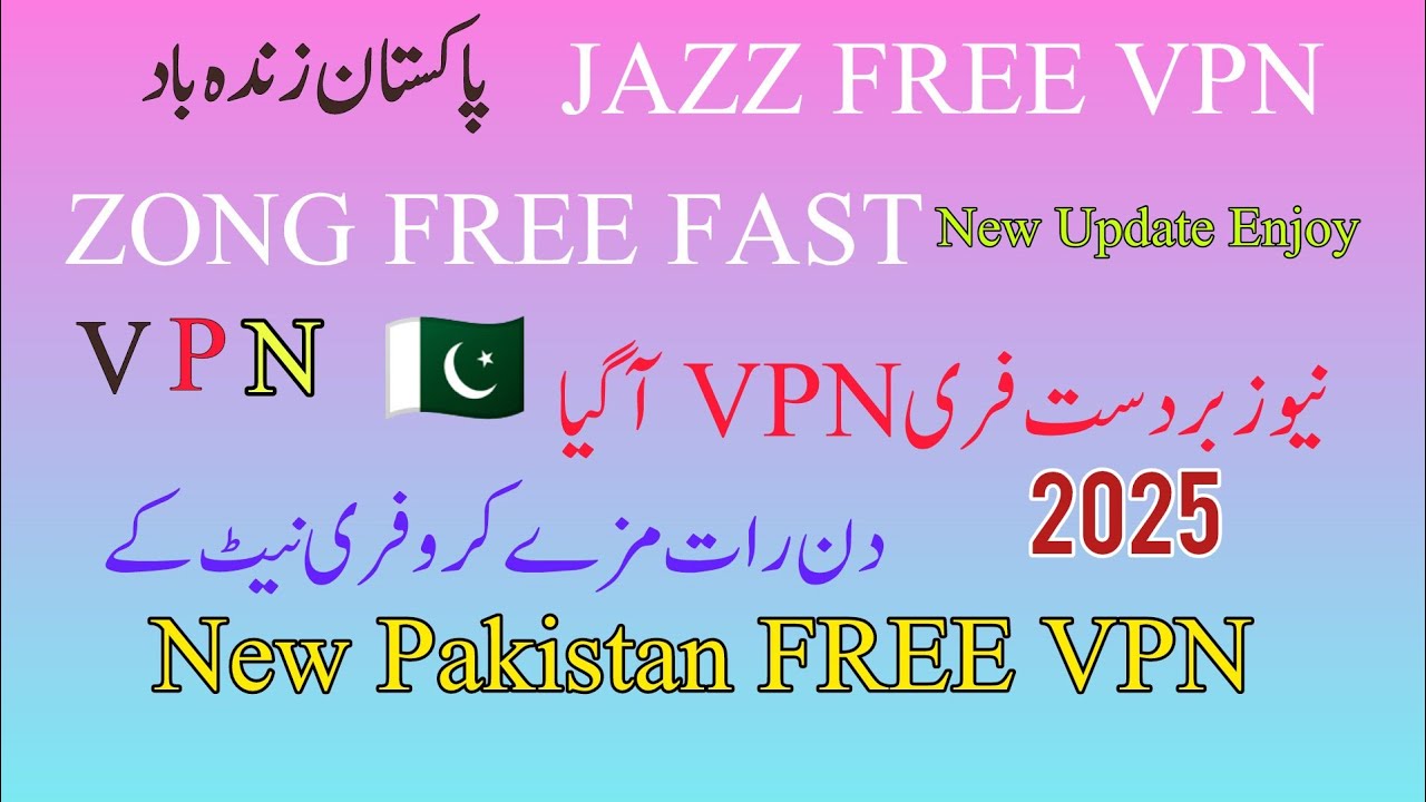 JAZZ FREE ZONG  FREE INTERNET VPN