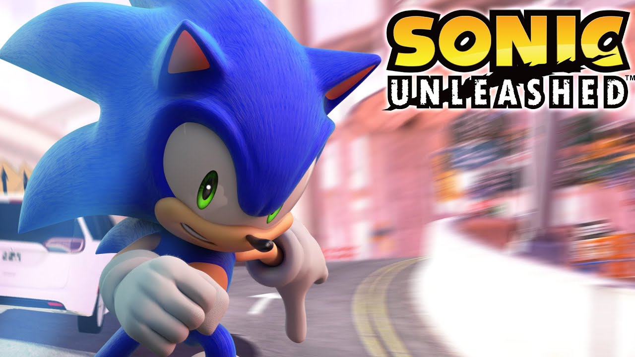 Cyberspace is HERE in Sonic Unleashed!