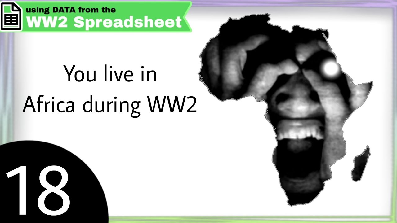 Mr Incredible Becoming Uncanny (Mapping) - You live in: Africa during WW2