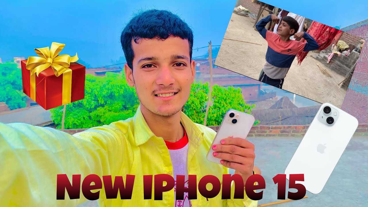 New iPhone 15 gift 🎁 me mela iPhone  chote bhai ko | #munendra_vlogs.