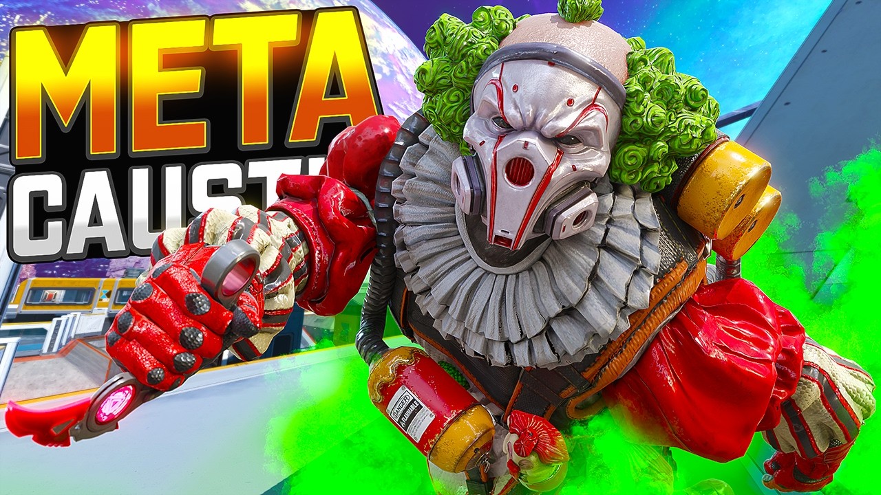 Каустик &mdash; это ТАК МЕТА (29 убийств) Apex Legends