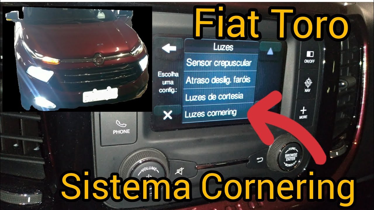 Fiat Toro com Sistema Cornering - Saiba como ativar