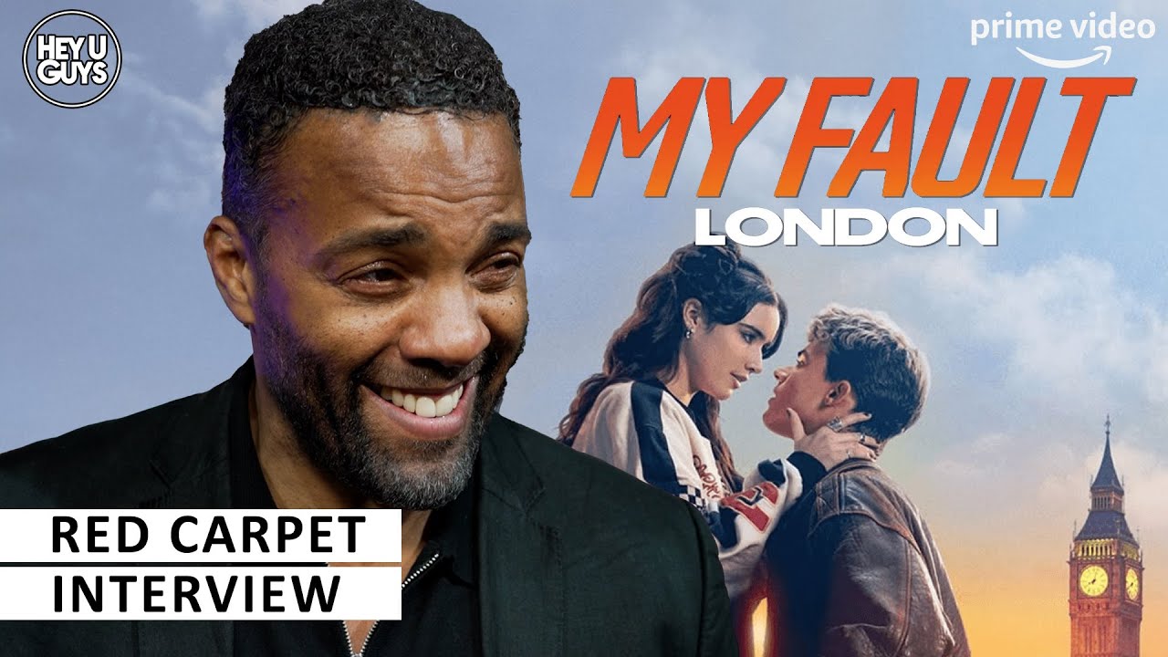Ray Fearon | My Fault London Premiere Red Carpet Interview | Prime Video | Culpables Trilogy