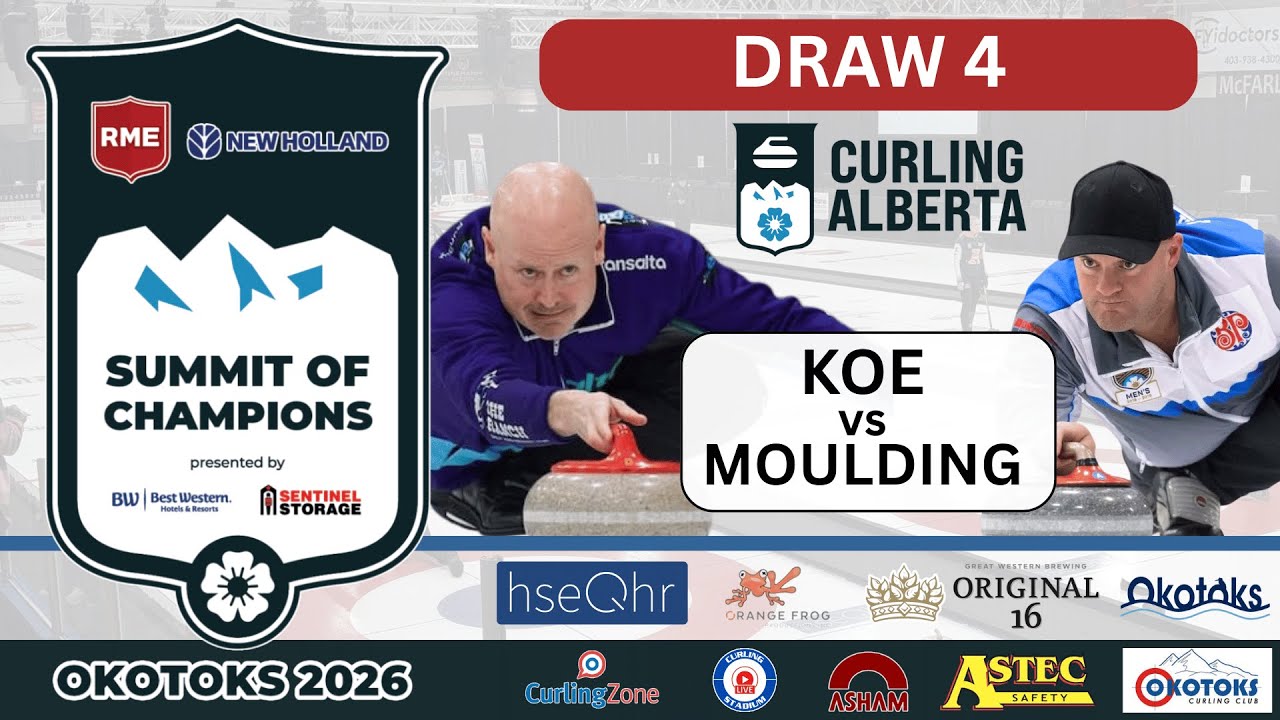 FEATURE: Kevin Koe vs. Darren Moulding - Draw 4 - RME New Holland Alberta Summit of Champions [A]