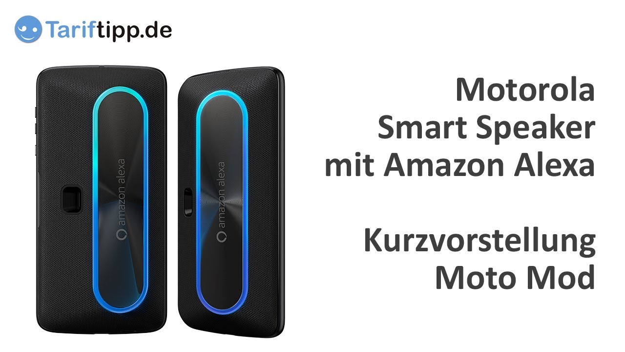 Motorola Smart Speaker mit Alexa | Kurzvorstellung | Test