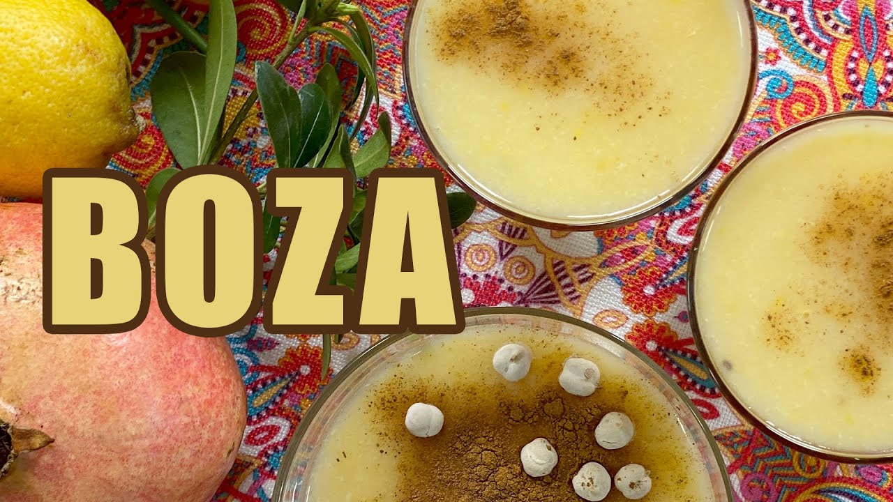 EVDE BOZA NASIL YAPILIR? / BOZA TARİFİ