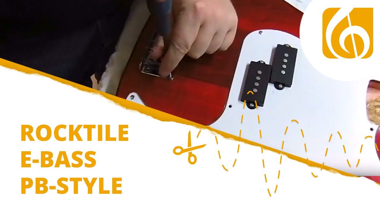 Rocktile E-Bass Bausatz PB-Style - Schnelldurchlauf