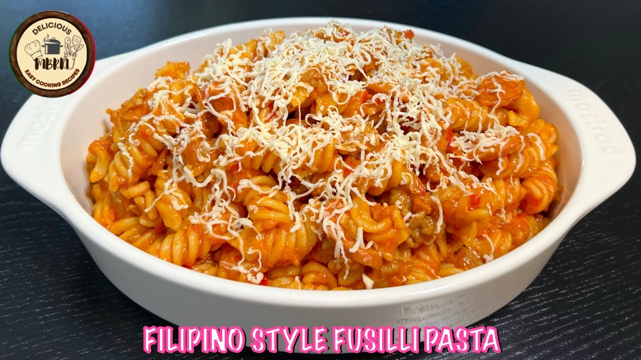 How to Make Fusilli Pasta Pinoy Style | Filipino-Style Comfort Food