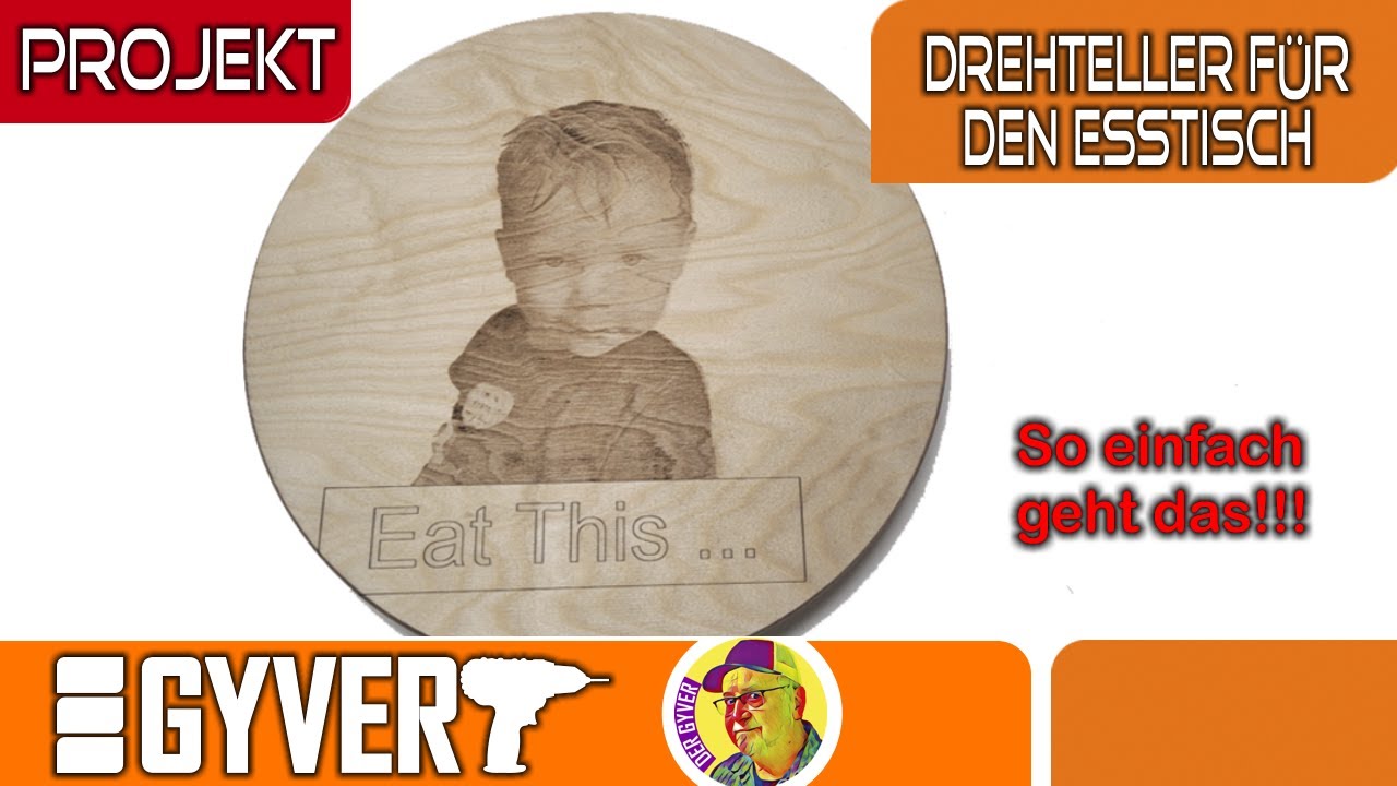 Drehteller, Servierteller für den Tisch