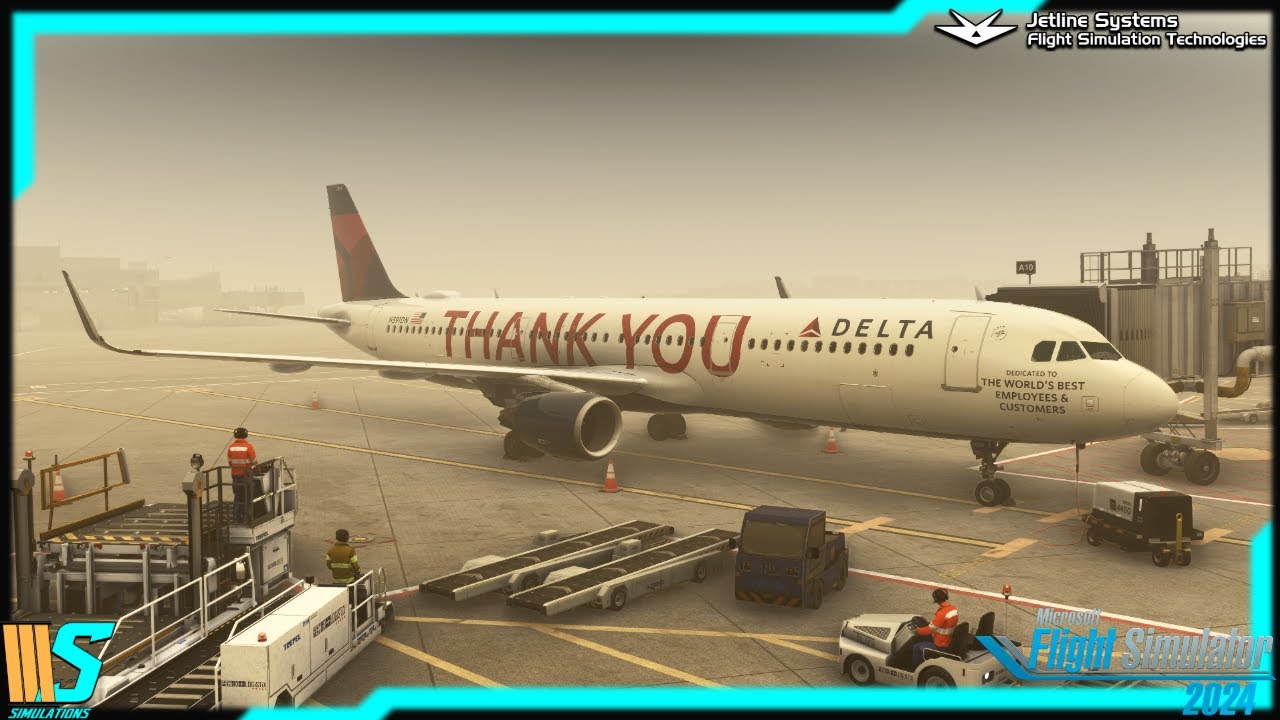 MSFS24 LIVE IN 4K!! ALL DAY DELTA - APL SCHEDULE INTO LAS V3 | SEA-SLC-LAS-LAX-SLC