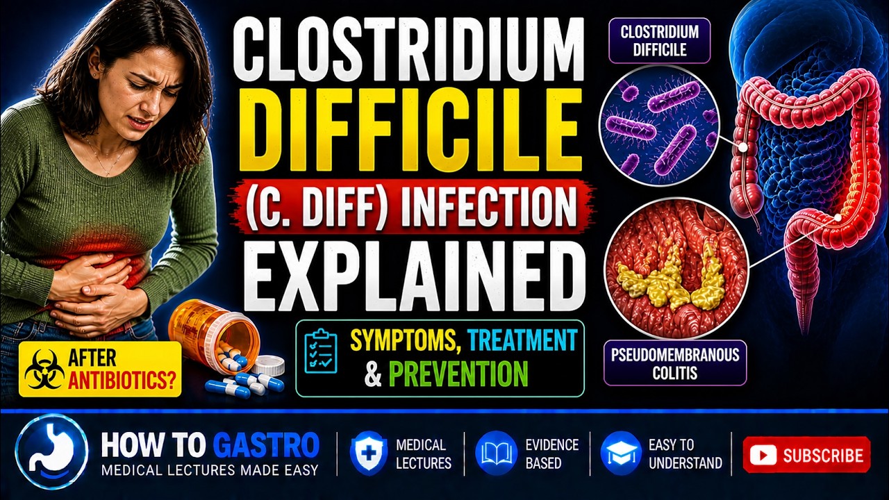 Clostridium Difficile Infection (C. Diff) Explained | Symptoms, Treatment & Prevention