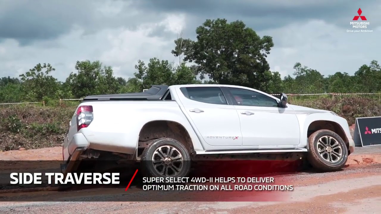 Mitsubishi Triton/Strada 2021 4x4 Off-road test