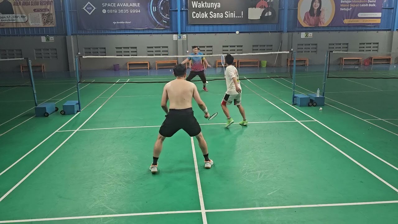 Aldy + chy vs Febri +dokter dedy round 1