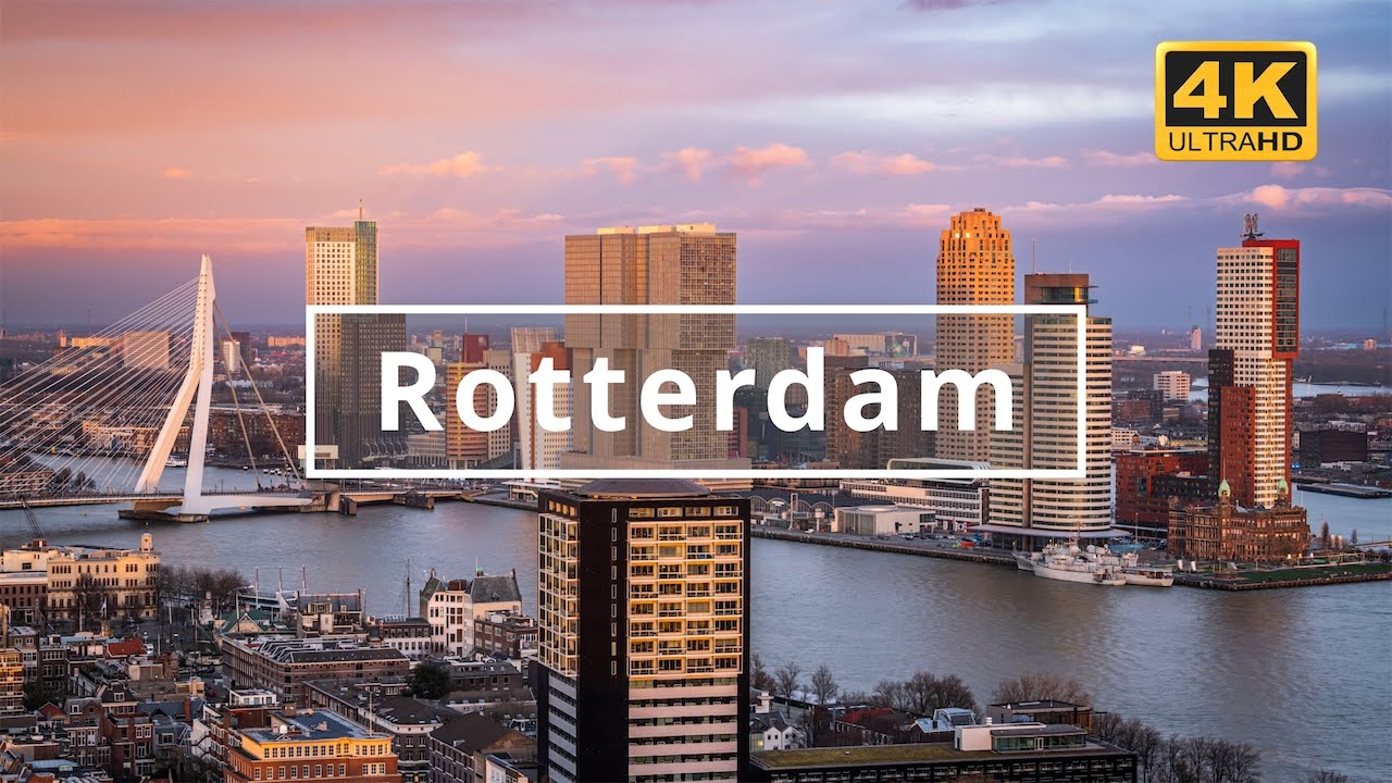 Rotterdam , Netherlands 🇳🇱 | 4K Drone Footage