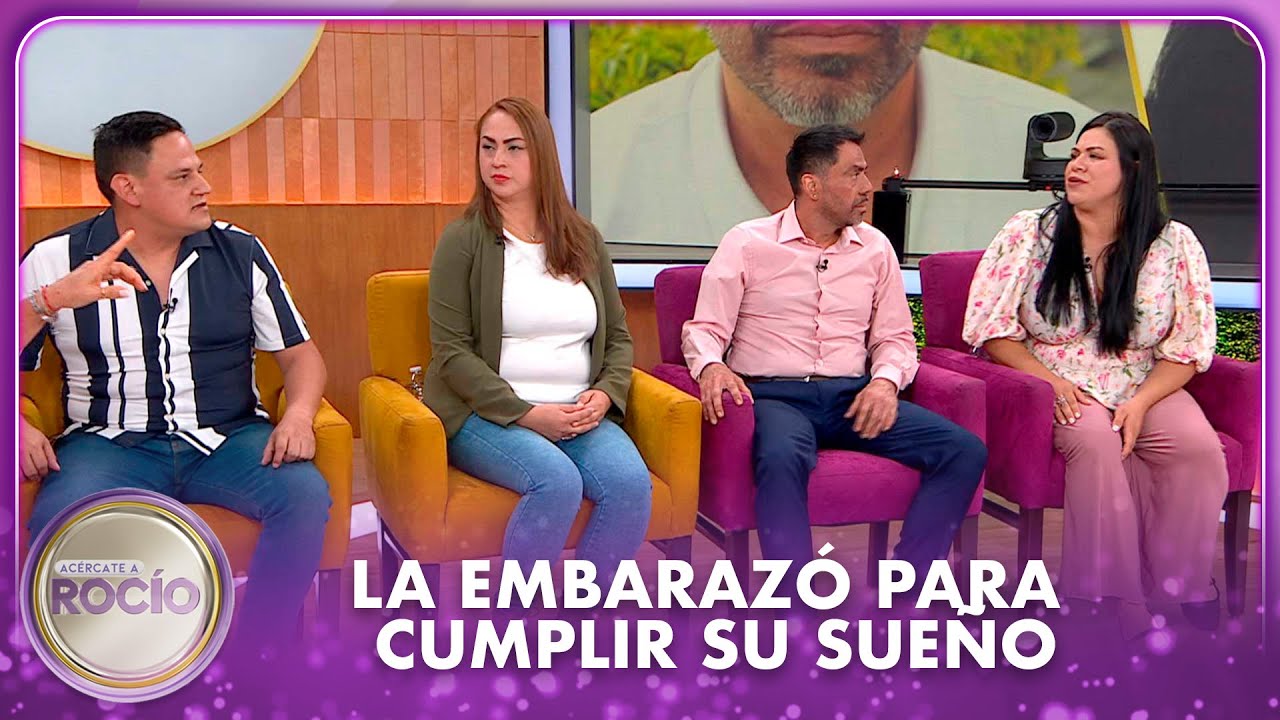 La embarazó para cumplir su sueño | 28.11.25 | Acércate a Rocío