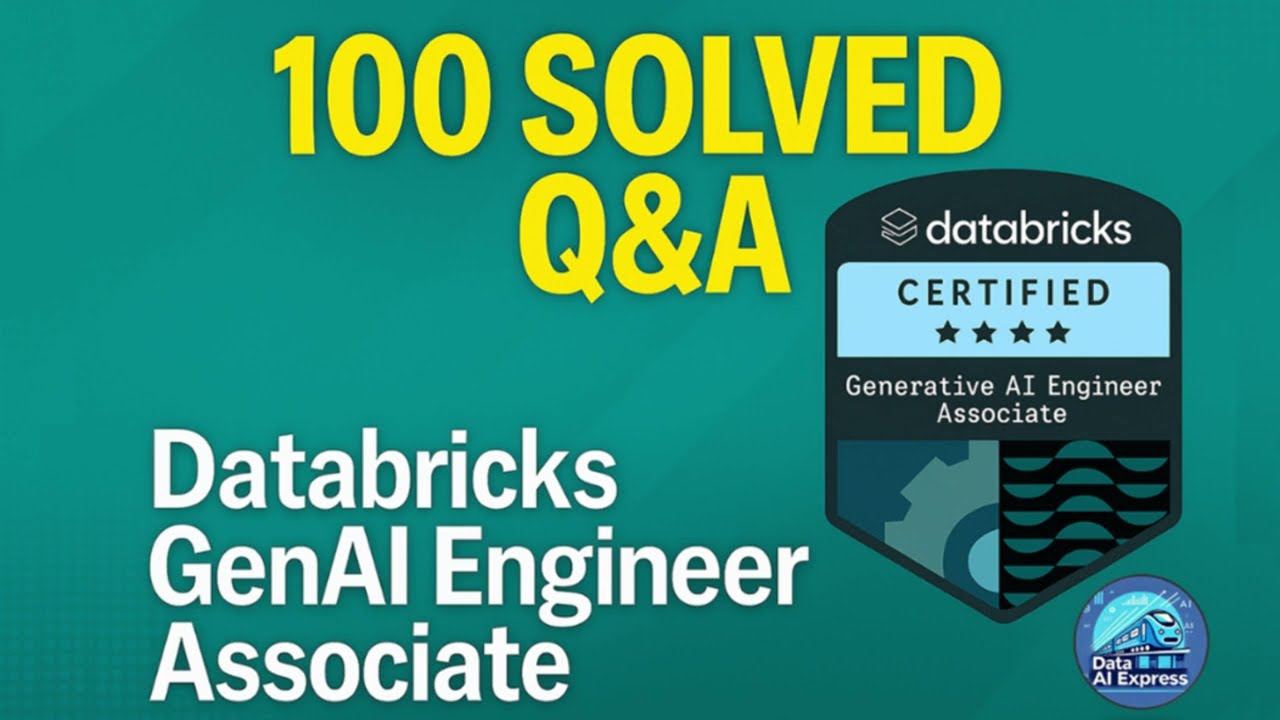 Databricks Certified Generative AI Engineer Associate Exam Dumps (100 Q&A Solved!)#databricks #genai