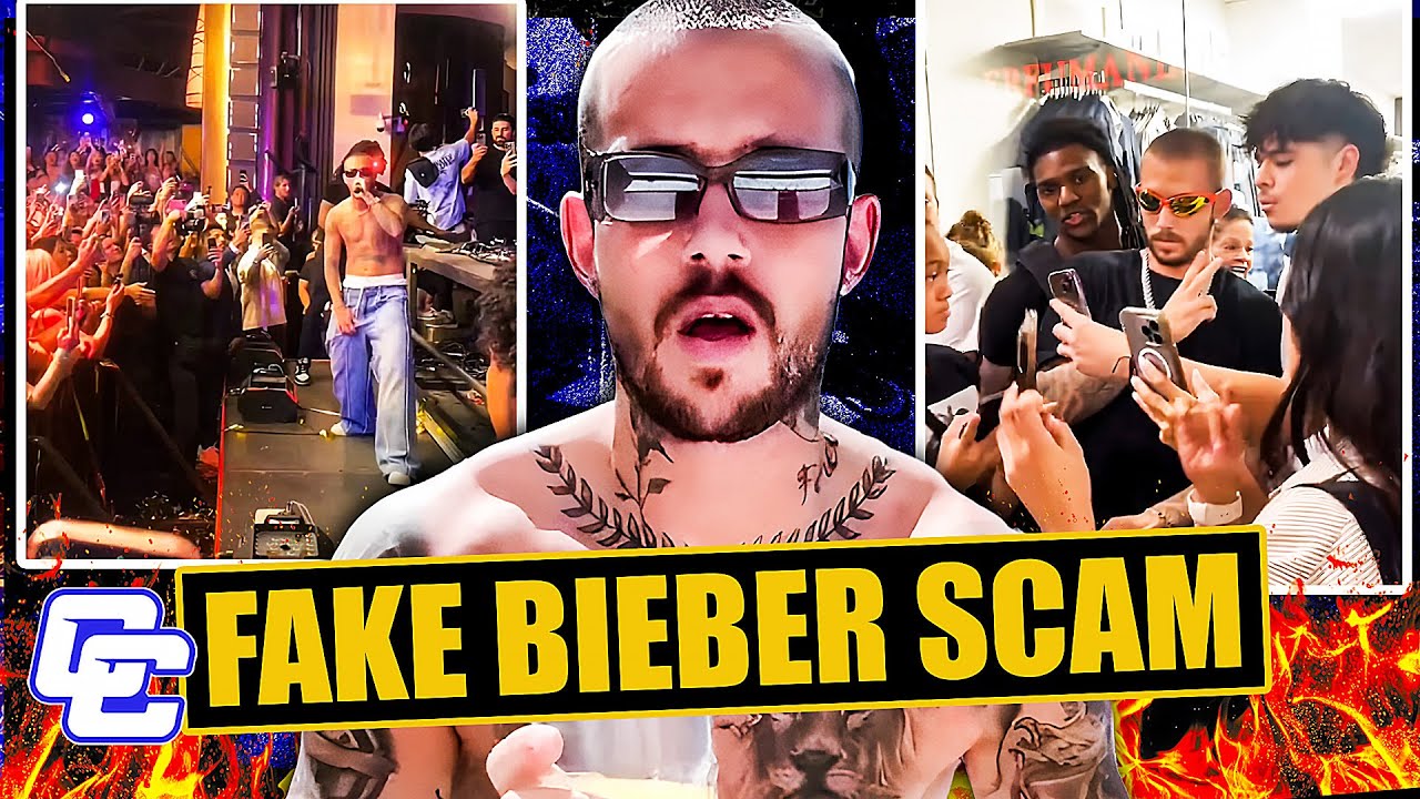 Fałszywy Bieber OSZUSTWA Vegas &mdash; YouTuber o krok od śmierci MUKBANG! 😳