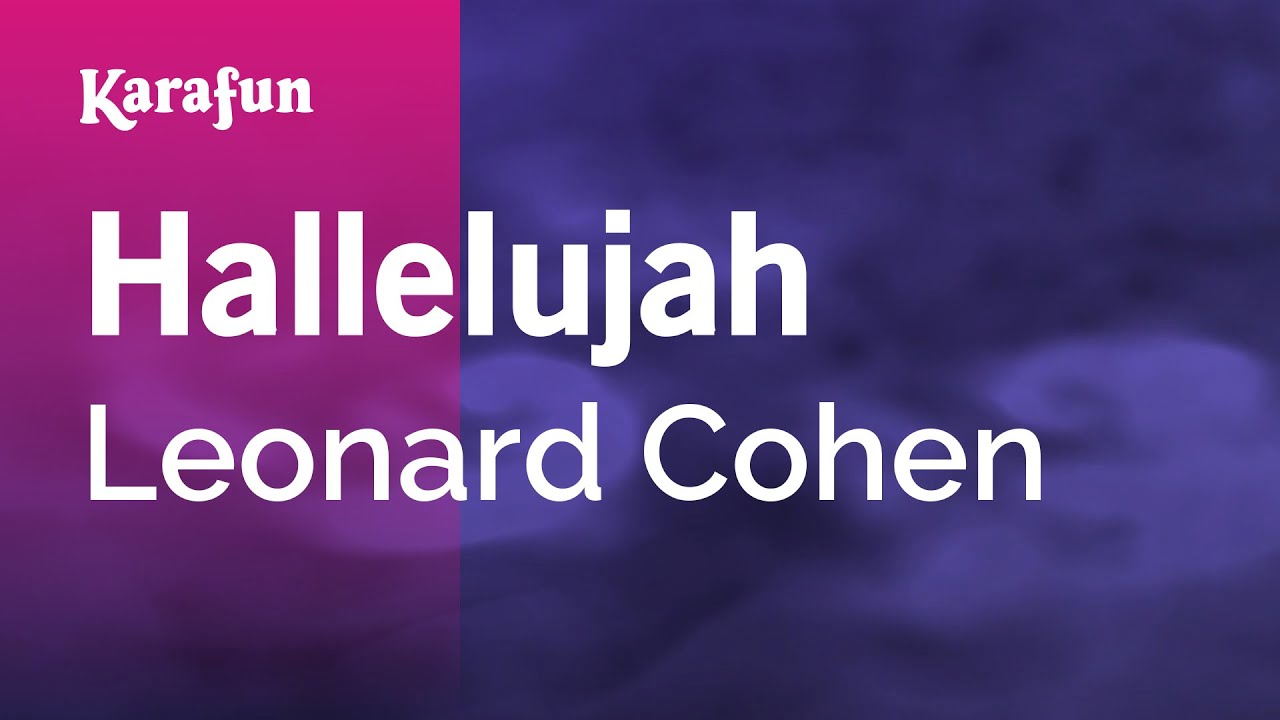 Hallelujah - Leonard Cohen | Karaoke Version | KaraFun