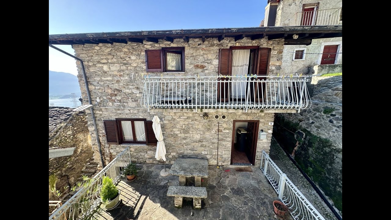 🏠 VENDESI Casa In Sasso Montemezzo Lago Como - Aɢᴇɴᴢɪᴀ Iᴍᴍᴏʙɪʟɪᴀʀᴇ Tʀᴇ Pɪᴇᴠɪ