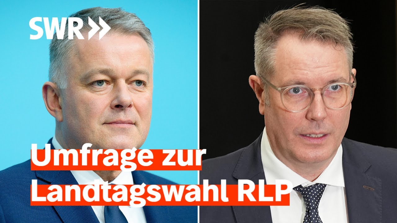 CDU bleibt in SWR-Umfrage stärkste Partei – SPD holt auf | Zur Sache Rheinland-Pfalz