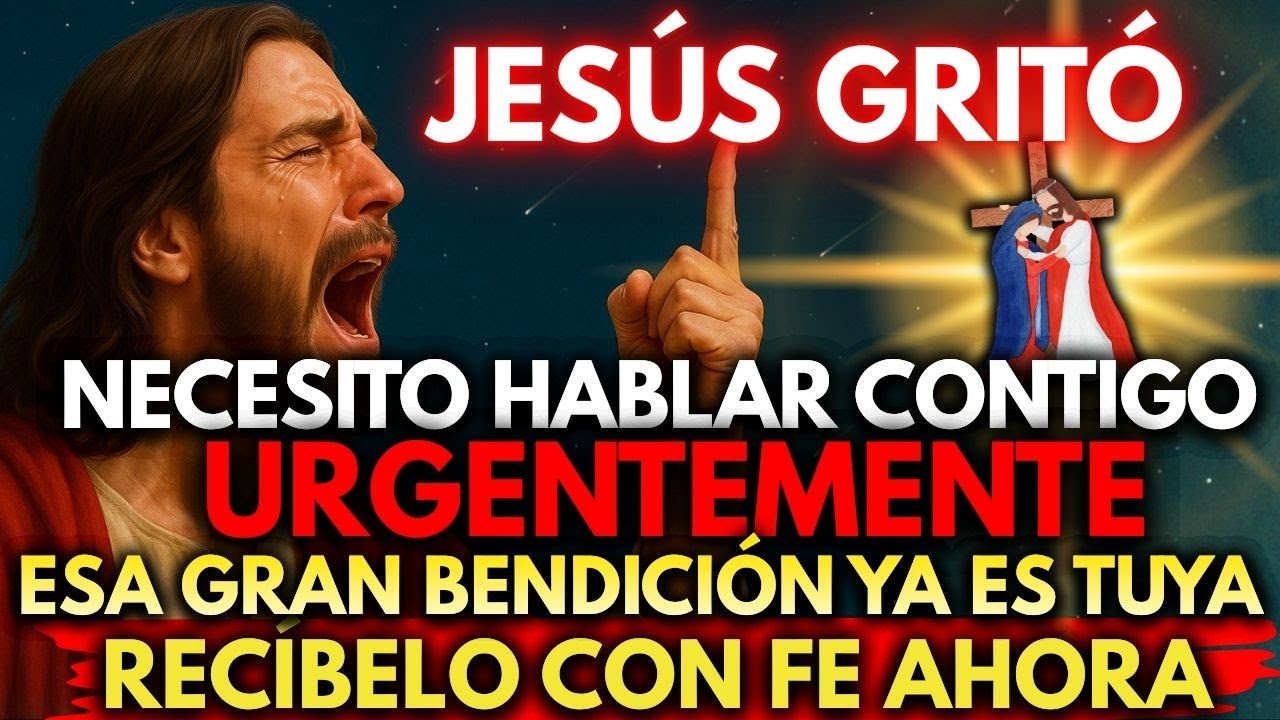🚨 JESÚS DICE: NECESITO HABLAR CONTIGO AHORA… ESA GRAN BENDICIÓN YA ES TUYA
