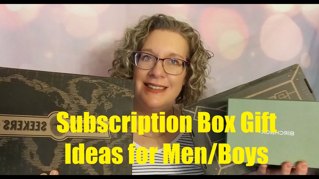 Subscription Boxes for Men & Boys: Great Gift Ideas