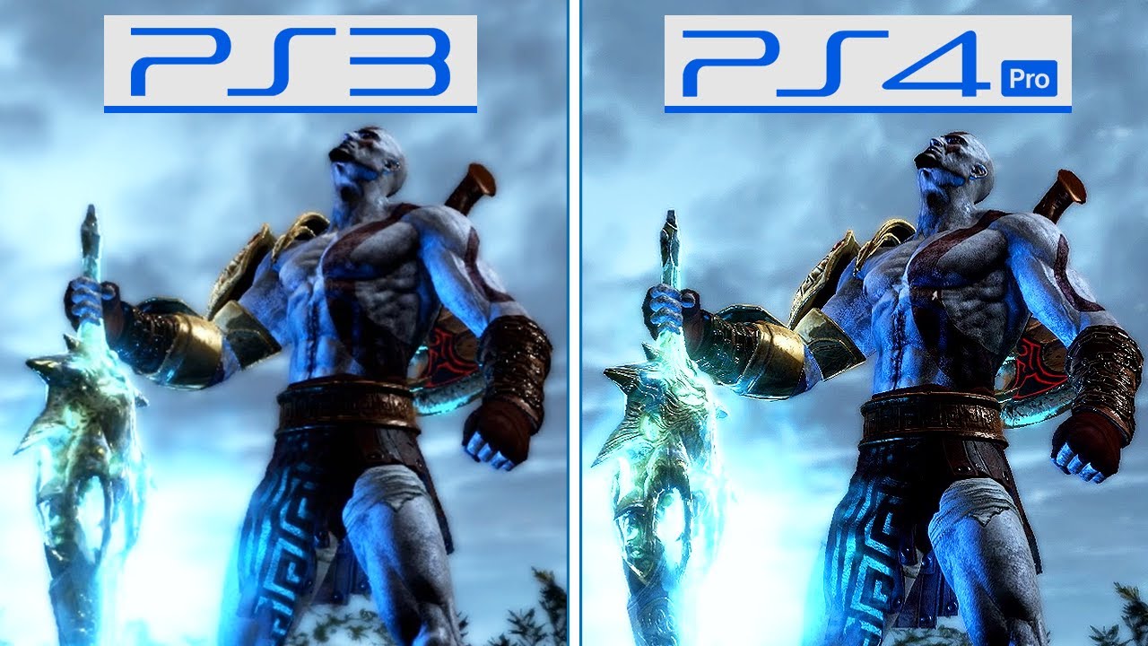 God of War 3 | PS3 vs PS4 Pro | Original vs Remastered | Graphics Comparison