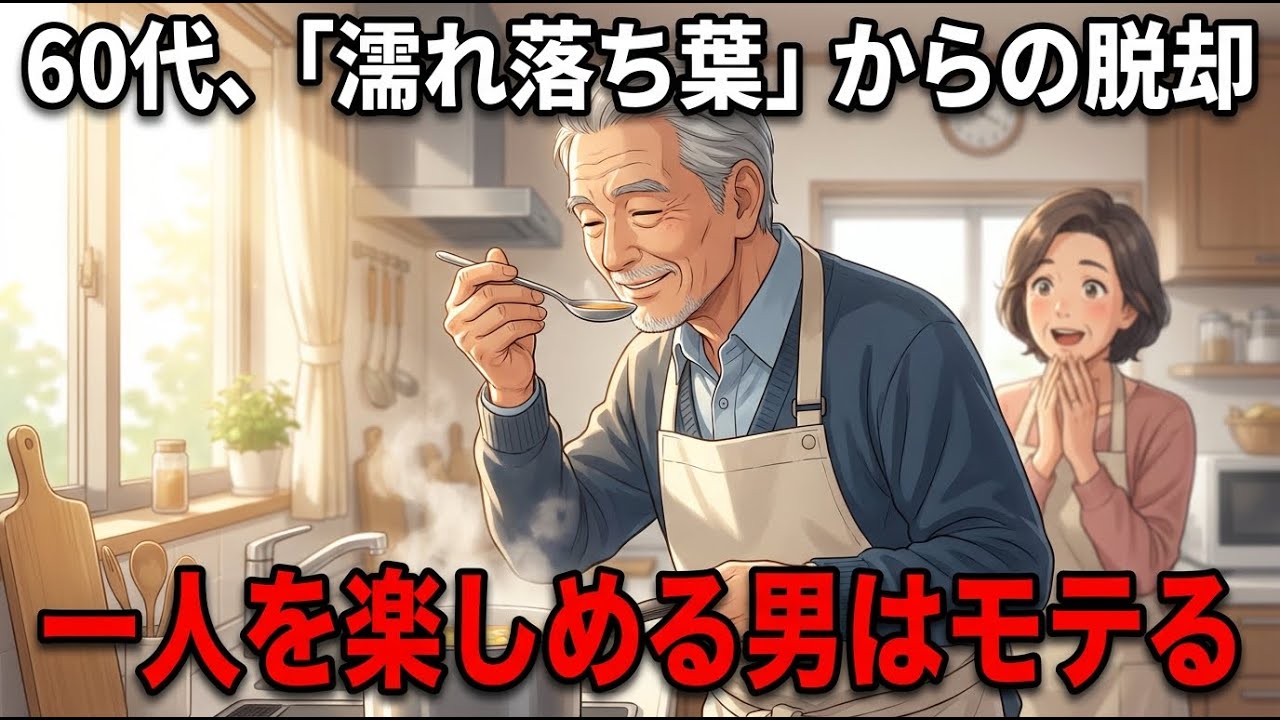 「妻に依存しない男」が最高にカッコいい理由5選。60代で自立した精神を手に入れた夫が手にする“本物の自由”【シニア朗読雑学】