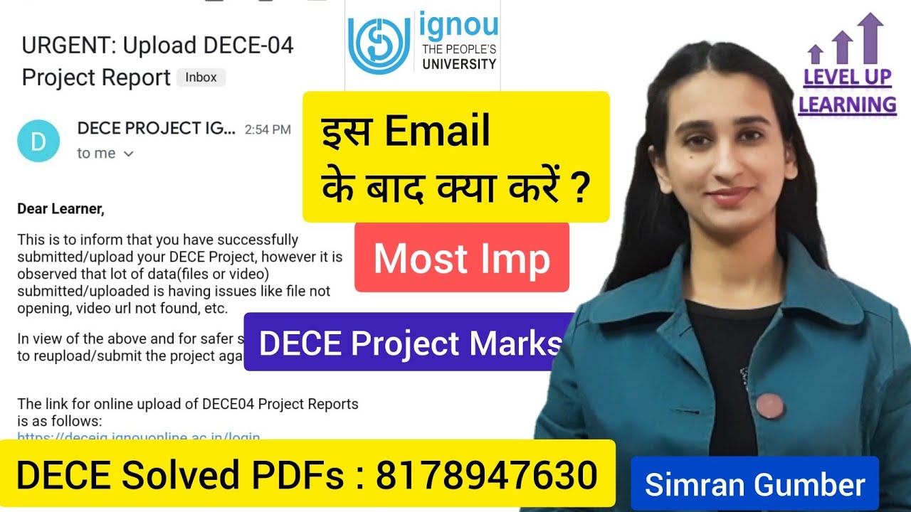 DECE Project Result Level Up Learning Simran Gumber